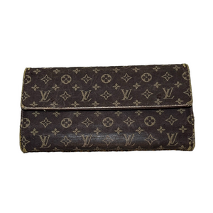 377.  Louis Vuitton Mini Lin Sarah Wallet w/COA